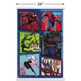 thumbnail image 3 of Marvel Spider-Man: Across The Spider-Verse - Group Wall Poster with Magnetic Frame, 22.375" x 34", 3 of 6