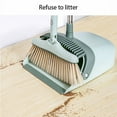 thumbnail image 6 of Broom and Dustpan Set, Broom with Dust Pan with Long Handle Combo Set for Office and Home Standing Upright Sweep Use with Lobby Broom, 6 of 9