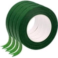 thumbnail image 1 of 4 Rollos de Cinta Floral YONGSHENG Verde Oscuro para Envolver Tallos de Ramo y Decoraciones, 1 of 4