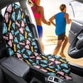 thumbnail image 4 of XYZCANDO Dragonfly & Diamond Print Car Seat Towel Cover - Waterproof Sweatproof Protector | Universal Fit for Cars, SUVs, Trucks | Moisture-Wicking Microfiber, 4 of 7