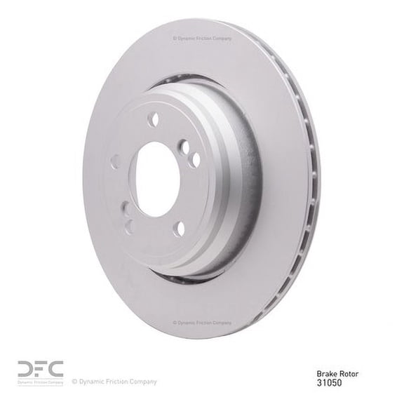 Rear Dynamic Friction Company GEOSPEC Coated Brake Rotor 604-31050 (1) For 2000-2003 BMW M5, 2001-2006 BMW M3