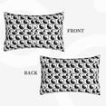 thumbnail image 2 of Balery Yin Yang Bedding Queen Pillow Cases - Envelope Closure - Soft Brushed Microfiber Fabric - Shrinkage and Fade Resistant Pillow Cases-14"x20", 2 of 6