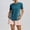 Blue, variant on Womens Ice Silk T-Shirts Muscle Fit Quick Dry Compression Tee Shirts Breathable Baseball Jersey Sun Protection Shirt