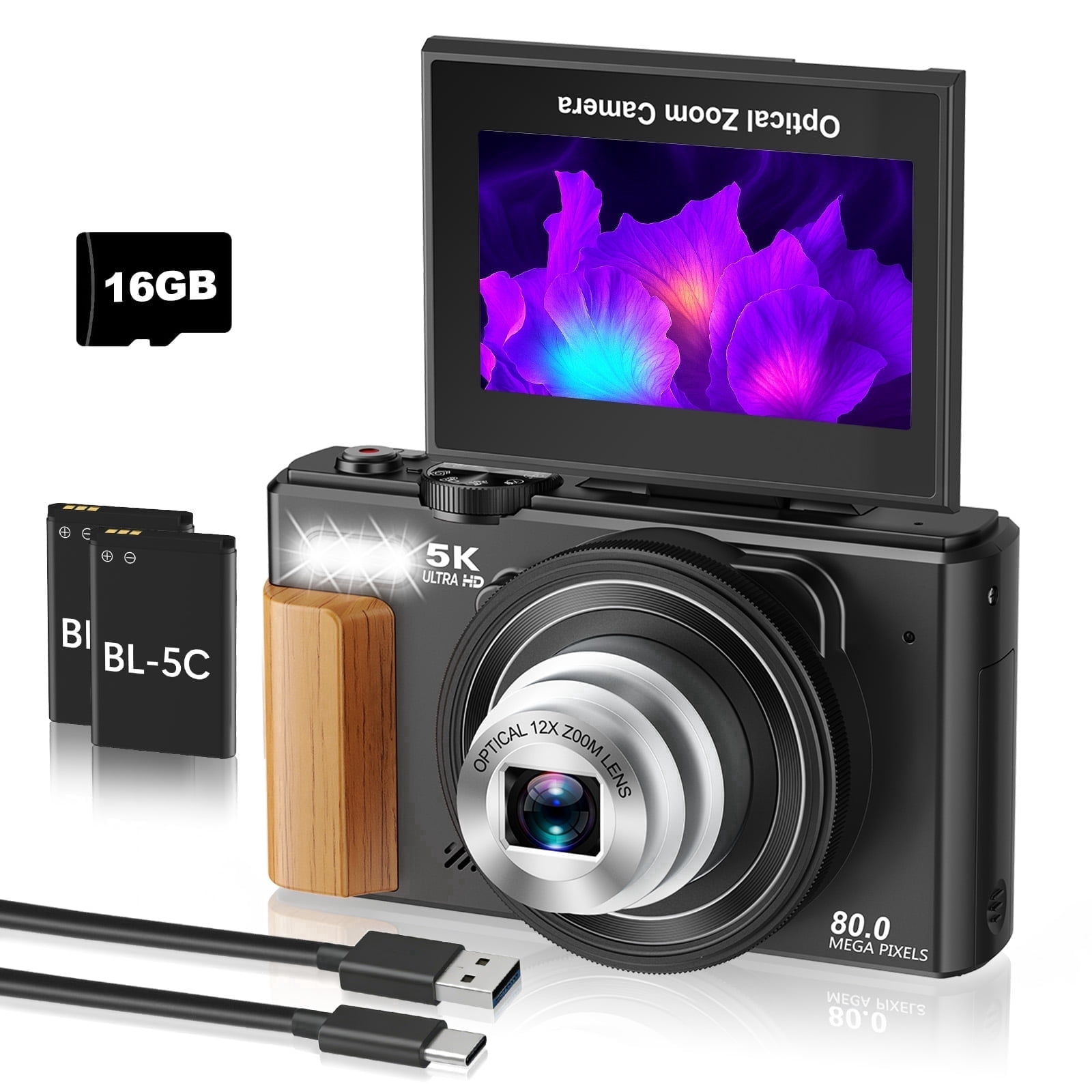 LUMIX 30X Travel Zoom Camera with Eye Viewfinder DMC-ZS50S