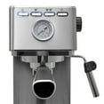 Farberware Espresso Machine, 15 Bar, Silver, Stainless Steel, Steam