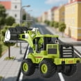 thumbnail image 5 of Realistic Pull Back Forklift Toy for Toddlers, Durable Alloy Construction Vehicle Heavy Equipment Toy Mimics Real Dump Truck Bulldozer and Excavator Action for Indoor or Outdoor Play, 5 of 6
