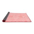 thumbnail image 2 of Ahgly Company Indoor Rectangle Abstract Red Modern Area Rugs, 2' x 5', 2 of 4