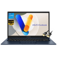 thumbnail image 1 of ASUS Vivobook 14" FHD Laptop, Intel Core i5-1334U, 40GB RAM 1TB SSD, NumberPad, Long Battery Life, Private Webcam, PDG HDMI Cable, US Version KB, Windows 11 Pro, Quiet Blue, 1 of 9