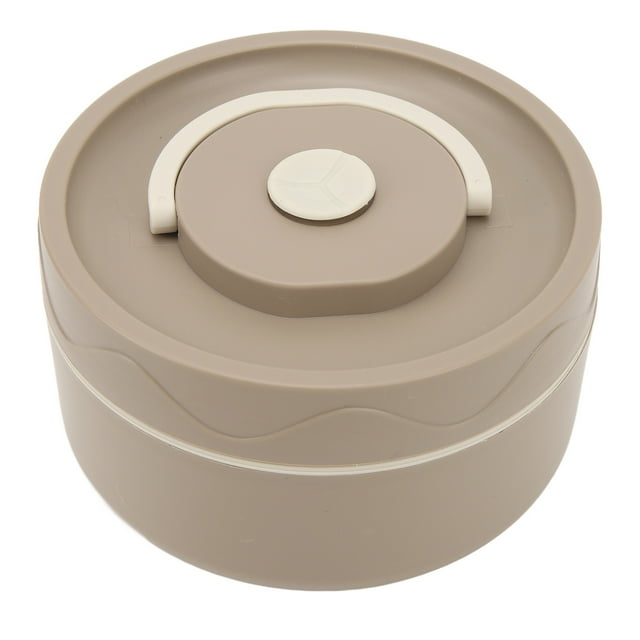 Bento Lunch Box, Stainless Steel Bento Container with Lid Large Capacity Thermal Lunch Box Leakproof Bento Lunch Box Container Kids Food Jar for Adults