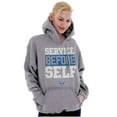 thumbnail image 3 of US Airforce Service Before Self Hoodie Sweatshirt Women Men Brisco Brands S, 3 of 6