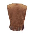 thumbnail image 4 of Fringe Vest Western Outfit For Women Country Concert Outfit 70s Outfits For Women Cowgirl Vest, 4 of 6