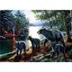 thumbnail image 1 of GS3603 Diamantes Oso Serie Animal Diamante Resina 40*30CM, 1 of 9