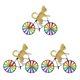 thumbnail image 5 of Wosthever Plastic Windmill Pinwheel Wind Kids Toy Garden Lawn Party Decor Type1 NO1, 5 of 6