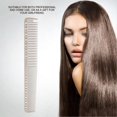 thumbnail image 3 of Peigne à cheveux professionnel en aluminium et acier inoxydable, antistatique, outils de beauté, argent, 3 of 4