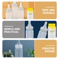 thumbnail image 3 of IFANLANDOR 3Set Nursing Bottles Transparent Plastic Disposable for Hospital, 3 of 8