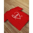 thumbnail image 4 of Tstars Girls Valentine's Day heart Shirts for Teen Kids T Shirt, 4 of 5