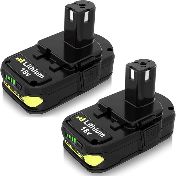 2Pack 4000mAh P102 Battery Replacement for Ryobi 18V 40.0Ah Battery P103 P104 P105 P107
