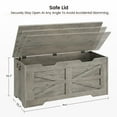 thumbnail image 2 of Storage Bench, Wooden Storage Chest with Safety Hinge, Toy Chest With Lids, Toy Box Organizer for Living Room, Playroom, 2 of 8