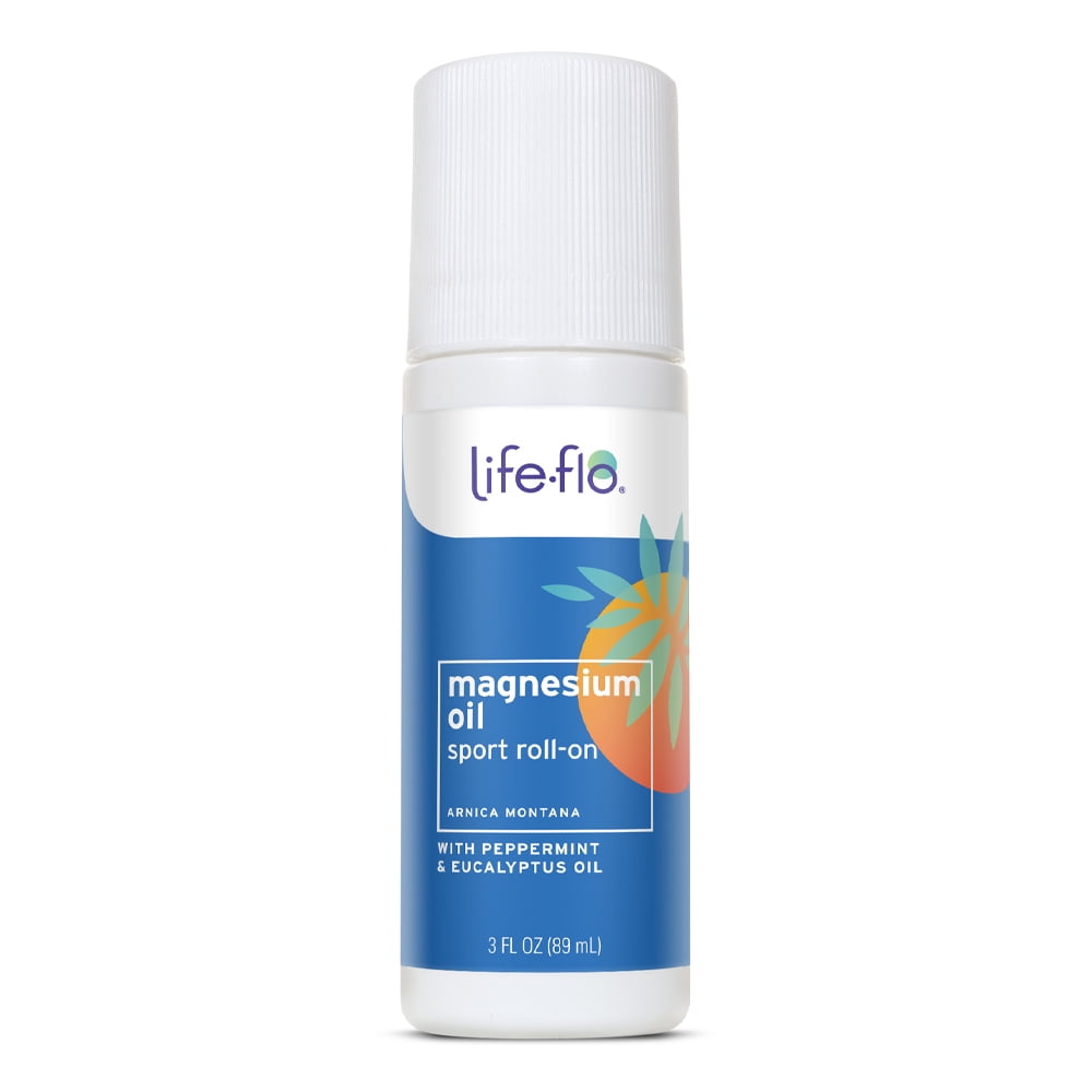 Aardbei Netto Bestuiver Life-Flo Magnesium Oil Sport Roll-On | With Magnesium Chloride from  Zechstein Seabed, Arnica & Menthol | Soothes Muscles & Joints After  Exercise | 3oz - Walmart.com