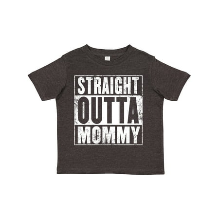 

Inktastic Straight Outta Mommy Funny Gift Toddler Boy or Toddler Girl T-Shirt