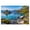 Color 2, variant on Puzzles for Adults 1000 Pieces Lisbon Castle Skyline Wooden Jigsaw Puzzles Portugal sunset view houses Challenging Fun Family Game Party Gifts for Women Men Seniors Home Decor