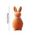 thumbnail image 3 of Tdxkok Easter Decorations Easter Bunny Figurines Desktop and Home Decorations. Happy Easter Decorations, 3 of 6