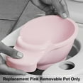 thumbnail image 3 of Replacement Part for Fisher-Price 3-in-1 Potty Seat Trainer HGW36 - Replacement Pink Removable Pot, 3 of 5