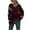 Burgundy, variant on Herrnalise Women's Knitted Crop Tops Ladies Casual Fashion Solid Color V- Neck Loose Knit Sweater Tops Pullover Jumper Sweaters