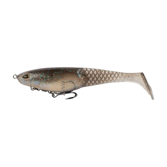 Berkley PowerBait® CullShad, 5 in, Electric Shad