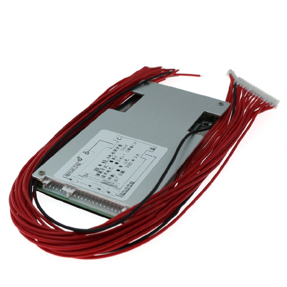 20s 45A 72V Battery protection board with balanced port for electric vehicle