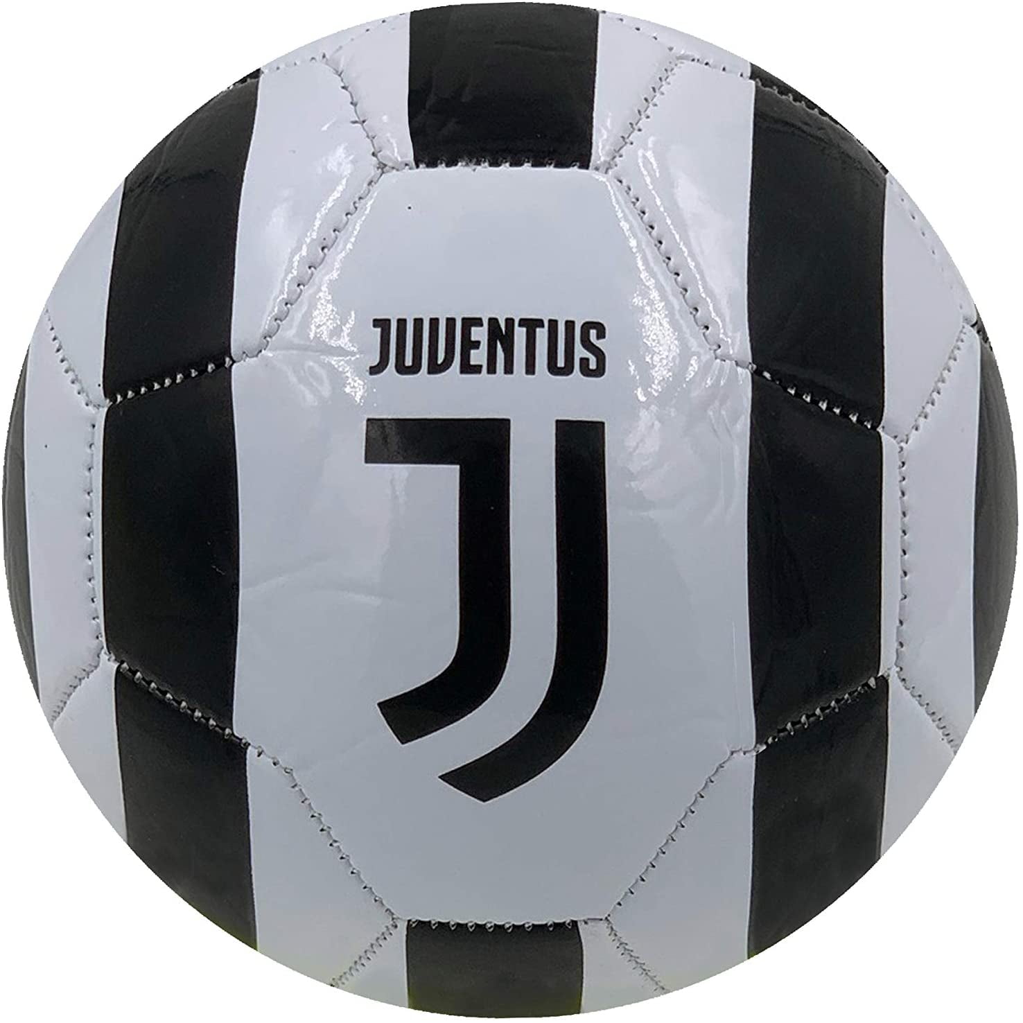 Icon Sports Juventus FC Scarf Reversible Black White Winter Soccer Officially Licensed 005 