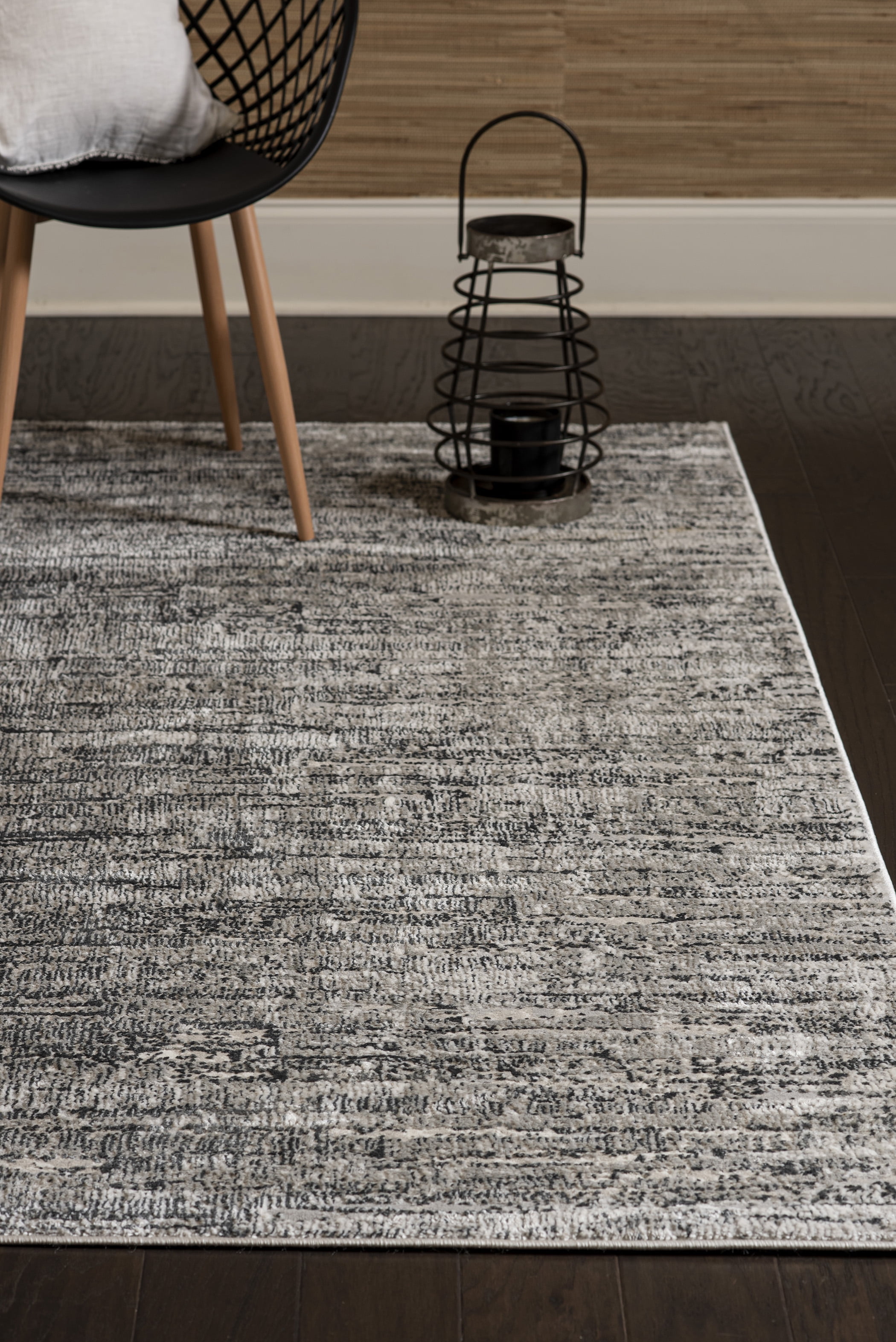 United Weavers Evolution Reaver Contemporary Abstract Area Rug, Grey, 7'10" x 10'6"