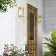 thumbnail image 4 of Livex Lighting - Oslo - 1 Light Outdoor Wall Lantern in Mid Century Modern Style, 4 of 11