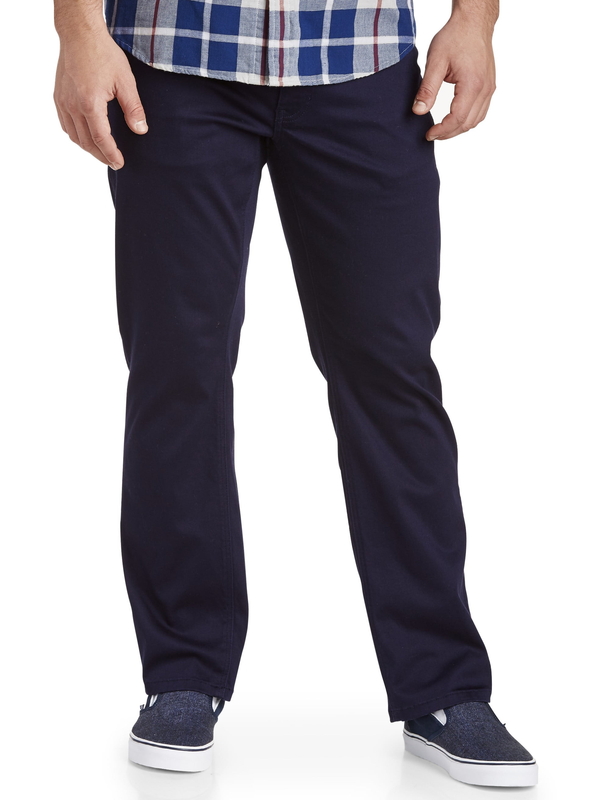 big and tall twill joggers