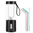 thumbnail image 2 of Mini vaso de jugo recargable por USB para batidos y batidos Mezclador de jugo de frutas Hugtrwg Para estrenar, 2 of 8