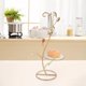 thumbnail image 5 of Tree Shapes Cake Stand Holder Bandeja de servicio Postres Rack Cuke Pte 2 Tier Pan Cosméticos Candy Jewelry para ía Bakeshop Home perfecl Puesto de pasteles, 5 of 8
