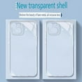 thumbnail image 4 of KALORLAN Anti-Fingerprint Back Cover Cell Phone Case for Apple iPhone 13, Clear, 4 of 5