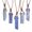 Lapis Lazuli, variant on 1PC Natural Gemstone Chakra Crystal Stick Adjustable Necklace Pendant Healing-Moss Agate