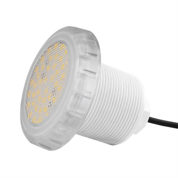 Lumière de Piscine LED Lumière sous-Marine IP68 AC/DC12V Lumière de Piscine en Fibre de Verre Encastrée