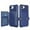 Blue, variant on for iPhone 16e Case with Credit Card Holder, Magnetic Back Flip Case PU Leather Wallet Cover for Women Men, All-Round Shockproof Rugged Protective Phone Case for iPhone 16e, Rosegold
