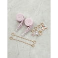thumbnail image 3 of Packed Party Pink Bow Shoe Charms, 3 of 4