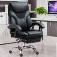 thumbnail image 2 of RoyalCraft Ergonomic Office Chair with Lumbar Support, Reclining Office Chair with Footrest, High Back Executive Office Chair, Height and Armrest Adjustable, 300lb Capacity, 2 of 8