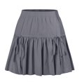 thumbnail image 3 of Tanhomme Women's LED Skirt Light Up Tutus Glow Tulle Dance Skirts Party Rave Festival Halloween Clothes Skirt Summer Tutu Skirt High Waist Design Bow Short Skirt A Lin Skirt, 3 of 6