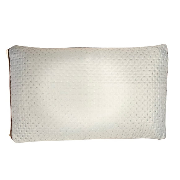 TVTimeDirect Coussin de Sarrasin SobaMakura - Loft Ajustable avec Housse 100 % Coton - Blanc