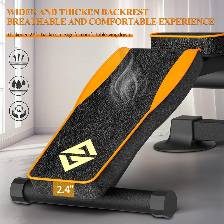 トレーニングチェア Z ZHICHI Adjustable Weight Bench, Multi-Function Workout Bench