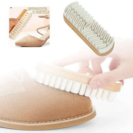 

MIUBAGIAL Suede Cleaning Shoe Brush Suede Snow Boots Decontamination Cleaning Brush Suede Soft Rubber Shoe Brush Suede Cleaning Brush Shoe Brush Suitable for Suede Frosted Shoes