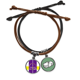 thumbnail image 1 of La guerra nunca cambia Pulsera Cuerda Mano Cadena Cuero Dinero Pulsera Unbranded M, 1 of 2