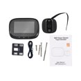 thumbnail image 3 of Smart Doorbell Camera 2.4GHz WiFi Peephole Camera 4.3-inch IPS Display APP Wireless Night PIR Movement Detection Doorbell Camera for Home Built-in Battery Rechargeable Peephole Viewer Doorb, 3 of 7