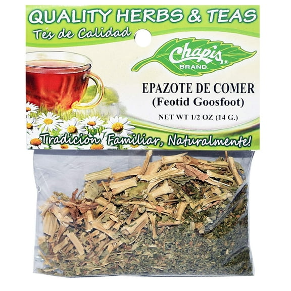 Chapis Tea/Hierba Epazote De Comer- Dried Natural Herbs Net Wt. 1/2 oz. (14 g) (3 Pack)