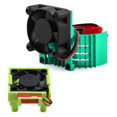 thumbnail image 1 of Milaget 1/10 RC Car ESC Cooling Fan and Motor Fan Set Sturdy for Rally Rustler Slash Green, 1 of 9